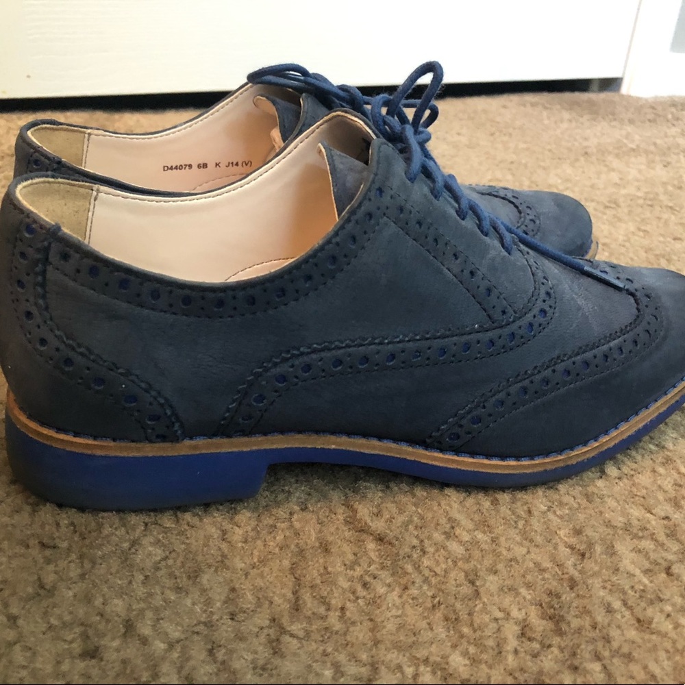 Cole Haan Oxford Wingtip Gramercy Blue Women’s 6
